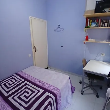 Azul Con Cama Doble Disponible En فندق مبيت وإفطار برشلونة